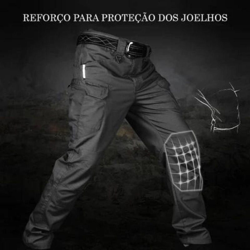 Calça Tática Militar Bravo™ [Resistente e Impermeável] - Lojas Belo Monte
