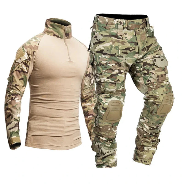 Conjunto Militar Bravo: Calça Tática + Jaqueta Militar