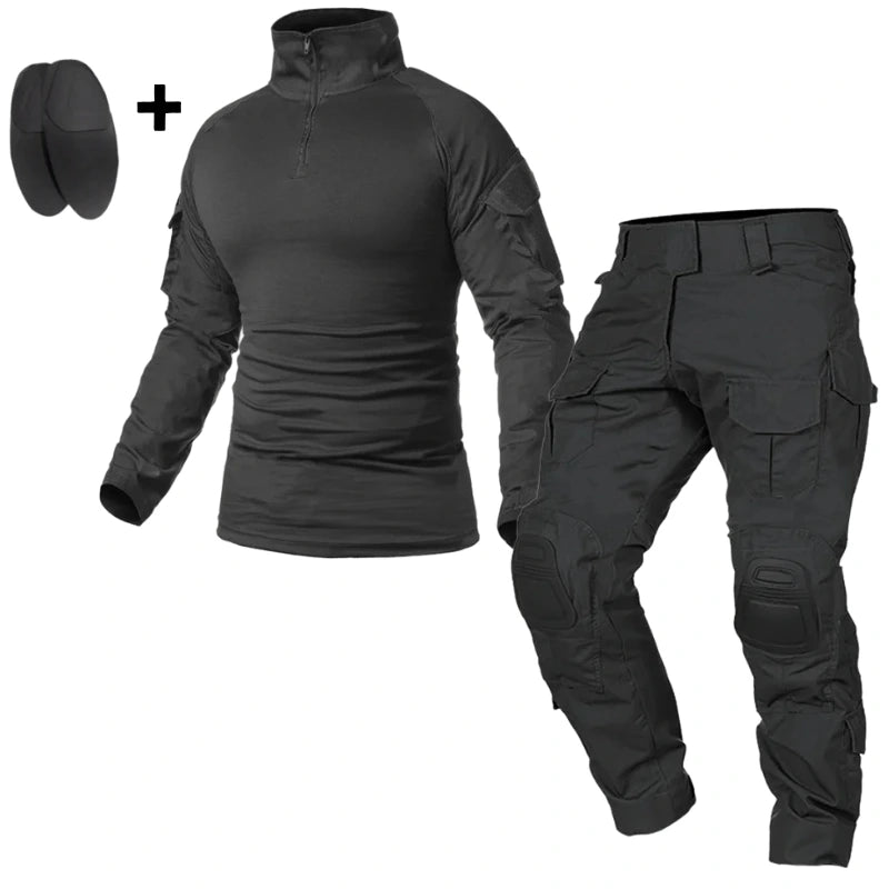 Conjunto Militar Bravo: Calça Tática + Jaqueta Militar