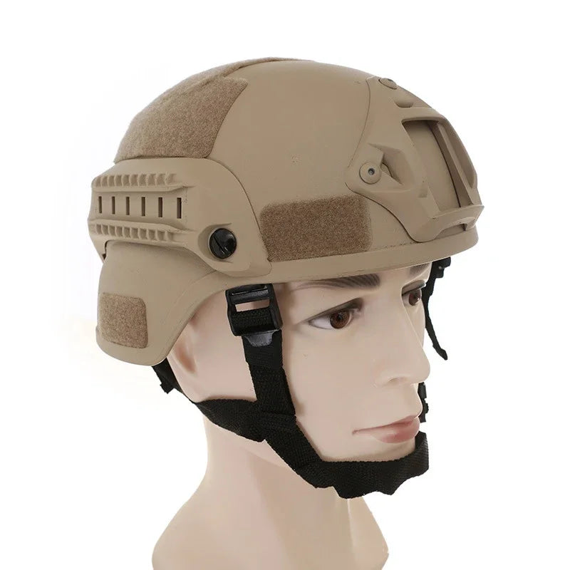 Capacete Tático Militar - Proteção para Airsoft, Operações Táticas