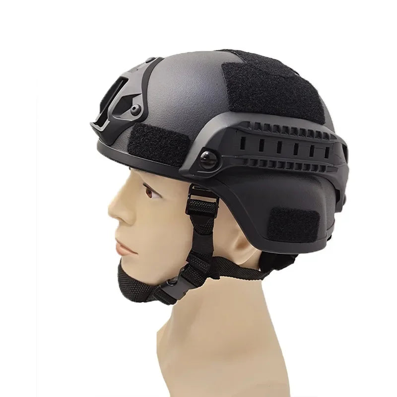 Capacete Tático Militar - Proteção para Airsoft, Paintball e Operações Táticas