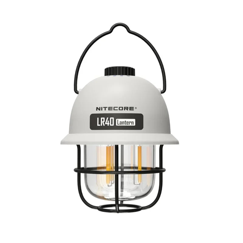 Lanterna de Camping Recarregável NITECORE LR40 – LED Portátil 100 Lumens, Resistente à Água e Alta Performance