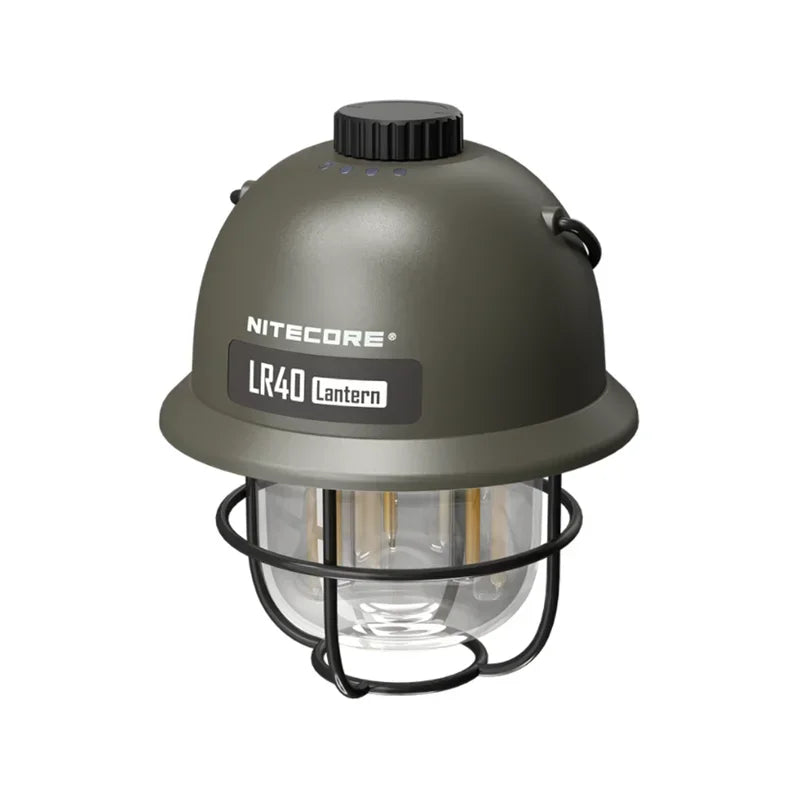 Lanterna de Camping Recarregável NITECORE LR40 – LED Portátil 100 Lumens, Resistente à Água e Alta Performance