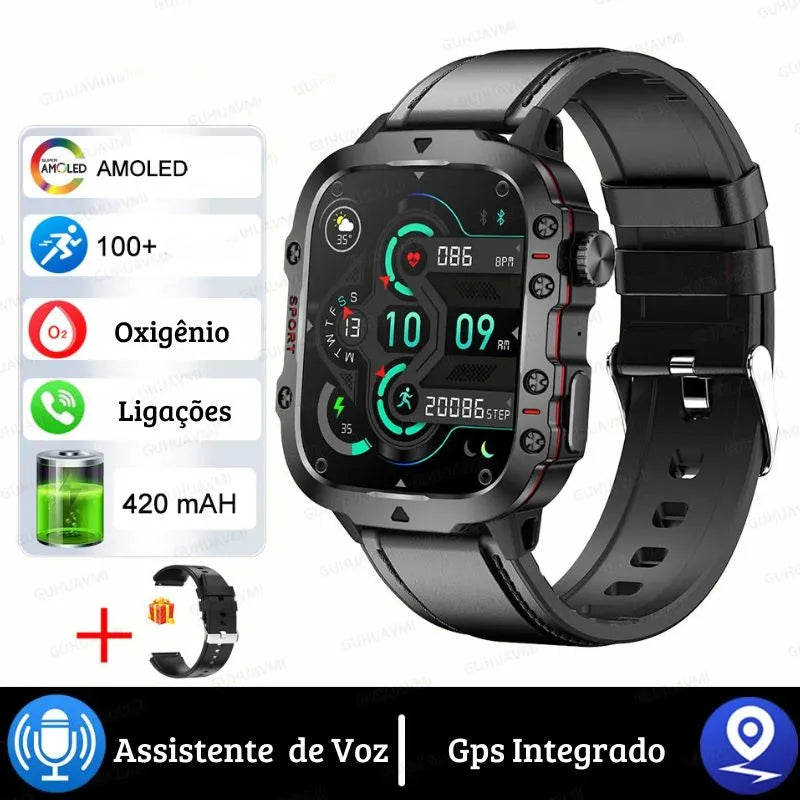 Relógio Militar Inteligente: Smartwatch