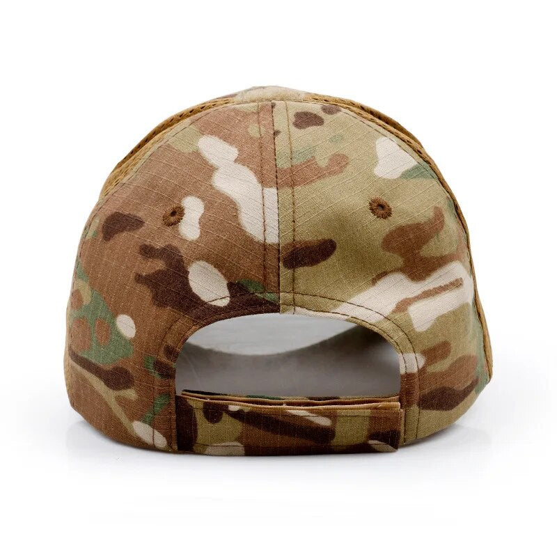 Boné Tático Bravo: Camuflagem Militar